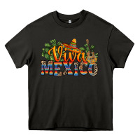 Asphalt viva mexico Heavy Core Tee - RanaPortraitStore