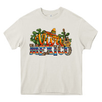 Cream viva mexico Heavy Core Tee - RanaPortraitStore