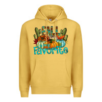 Fall Pumpkin Art Premium Hoodie | Teevron