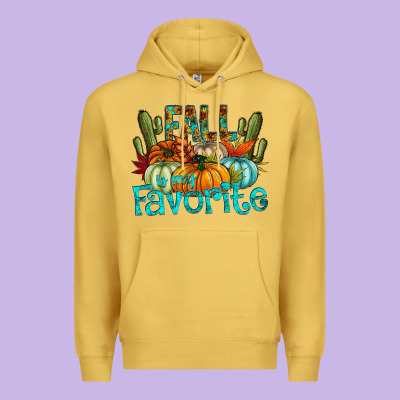 Fall Pumpkin Art Premium Hoodie Designed By Cowhidedigitalart
