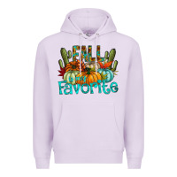 Lilac fall pumpkin art Premium Hoodie - CowhideDigitalArt