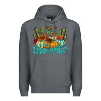 Rock fall pumpkin art Premium Hoodie - CowhideDigitalArt