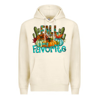Tofu fall pumpkin art Premium Hoodie - CowhideDigitalArt