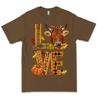 Cacao Love fall cow Premium Tee - NancyCooperArtShop