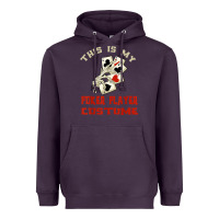 Plum this is my poker player costume halloween t shirt Heavyweight Hoodie - maiPhamDesign