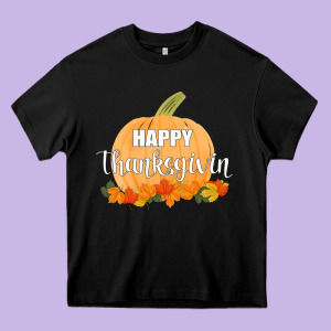 Happy Thanksgiving Heavy Core Tee Designed By Bettercallsaul