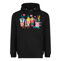Black teacher coffee cup Heavyweight Hoodie - AdoDesignShop