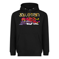 Black Soul Train Heavyweight Hoodie - maiPhamDesign