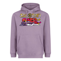 Lavender Soul Train Heavyweight Hoodie - maiPhamDesign