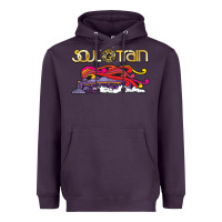 Plum Soul Train Heavyweight Hoodie - maiPhamDesign
