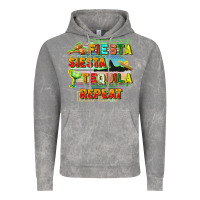 Cloud Rock Fiesta siesta tequila repeat Vintage Hoodie - FaDigitalArtStudio
