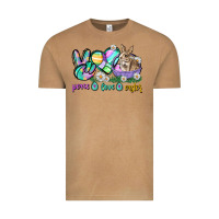 Peace Love Easter Day Vintage Tee | Teevron