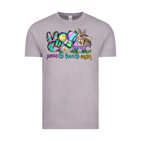 Vintage Zinc Peace love Easter Day Vintage Tee - CowGirlArtShop