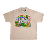 French Oak St. Patrick's Hippopotamus coffee cups Urban Heavy Tee - CowGirlArtShop
