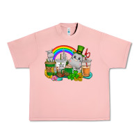 St. Patrick's Hippopotamus Coffee Cups Urban Heavy Tee | Teevron