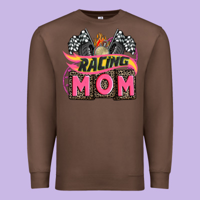 Racing Mom With Racing Oto Equipment Premium Sweatshirt Designed By Adodesignshop