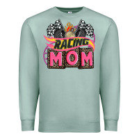 Seafoam racing mom with racing oto equipment Premium Sweatshirt - AdoDesignShop