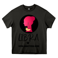 Asphalt Libra Zodiac Sign Horoscope Birth Gift Girl Heavy Core Tee - Bettercallsaul