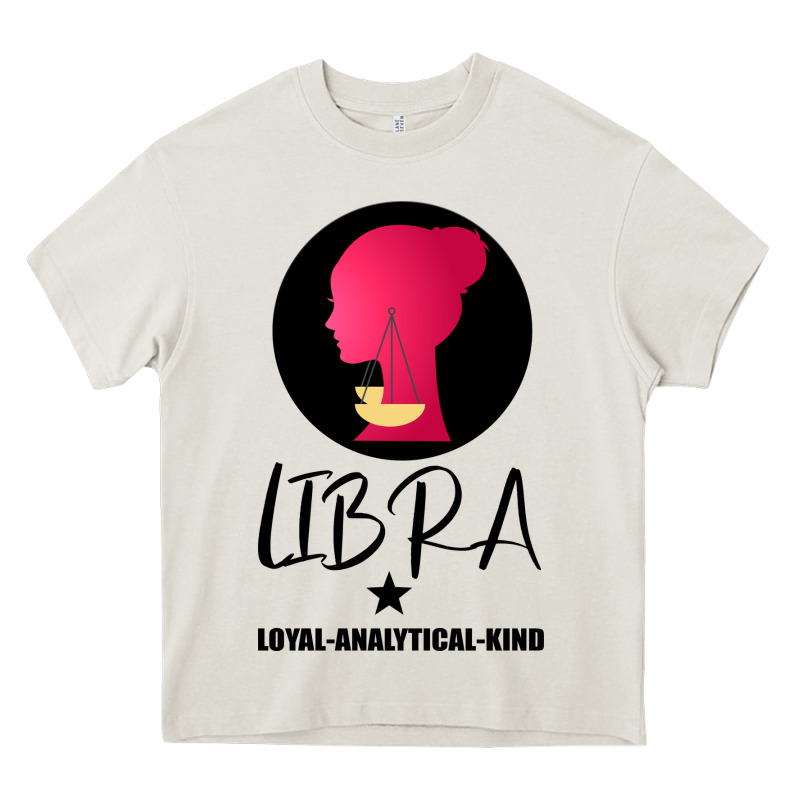 Libra Zodiac Sign Horoscope Birth Gift Girl Heavy Core Tee by Bettercallsaul | Teevron