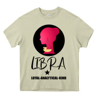 Mossy Libra Zodiac Sign Horoscope Birth Gift Girl Heavy Core Tee - Bettercallsaul