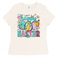 Bone Happy Easter Egg Nurse Ladies Tee - HowdyJamesFarm