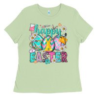 Happy Easter Egg Nurse Ladies Tee | Teevron