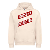 Sandshell DISSENT IS PATRIOTIC Political Meme Raglan Baseball Tee Urban Hoodie - maiPhamDesign