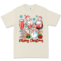 Bone merry christmas wine glasses Premium Tee - texasbilliewilder