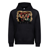 The Boys Of Fall Leopard Pattern Bleached Halloween Murder T Shirt Urban Hoodie | Teevron