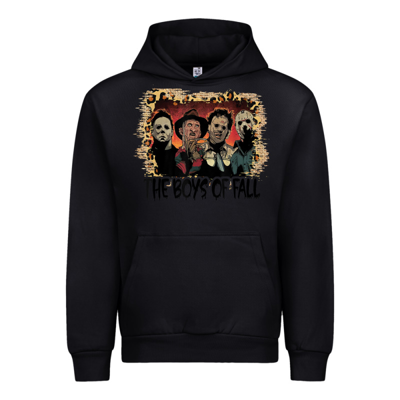 The Boys Of Fall Leopard Pattern Bleached Halloween Murder T Shirt Urban Hoodie by maiPhamDesign | Teevron