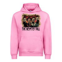 Fuchsia Pink the boys of fall leopard pattern bleached halloween murder t shirt Urban Hoodie - maiPhamDesign