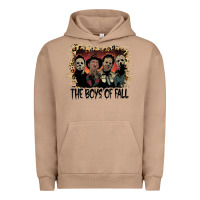Pigment Burro the boys of fall leopard pattern bleached halloween murder t shirt Urban Hoodie - maiPhamDesign