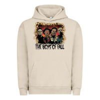 Pigment French Oak the boys of fall leopard pattern bleached halloween murder t shirt Urban Hoodie - maiPhamDesign