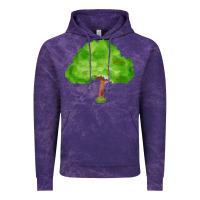 Cloud Purple tree fa element 1 Vintage Hoodie - FaDigitalArtStudio