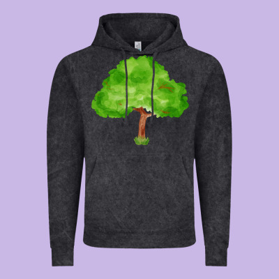 Tree Fa Element 1 Vintage Hoodie Designed By Fadigitalartstudio
