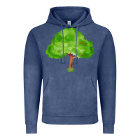 Vintage Denim tree fa element 1 Vintage Hoodie - FaDigitalArtStudio