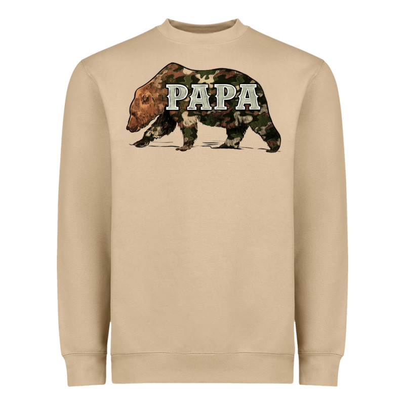 Bear Papa Heavyweight Sweatshirt by Artiststas | Teevron