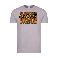 Vintage Zinc Elevated melanated educated motivated Vintage Tee - HowdyJamesFarm