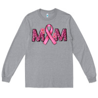 Heather Grey cancer ribbon mom Long Sleeve Tee - RanaPortraitStore