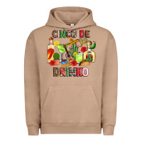 Pigment Burro cinco de drinko Urban Hoodie - JahusDesignShop
