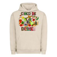 Pigment French Oak cinco de drinko Urban Hoodie - JahusDesignShop