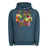 Pigment Midnight Navy cinco de drinko Urban Hoodie - JahusDesignShop