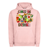 Pigment Salmon cinco de drinko Urban Hoodie - JahusDesignShop