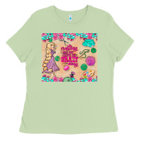 Matcha sewing crafting each day keeps the crazy away Ladies Tee - TumblerDesignByShophia