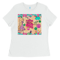 White sewing crafting each day keeps the crazy away Ladies Tee - TumblerDesignByShophia