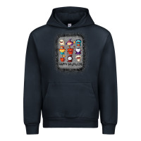 Navy halloween funny set ghost mummy witch vampire and pumpkin t shirt Urban Hoodie - maiPhamDesign