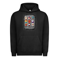 Pigment Black halloween funny set ghost mummy witch vampire and pumpkin t shirt Urban Hoodie - maiPhamDesign