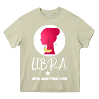 Mossy Libra Zodiac Sign Horoscope Birth Gift Girl Heavy Core Tee - Bettercallsaul