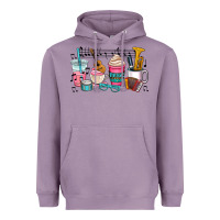 Lavender music teacher Heavyweight Hoodie - AdoDesignShop