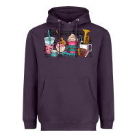 Plum music teacher Heavyweight Hoodie - AdoDesignShop